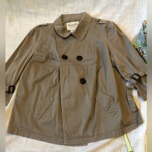 American Rag Khaki Double Breasted Jacket Women’s 2X